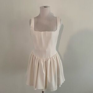 Zara Cream Mini Dress